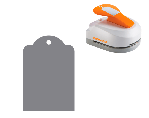 Fiskars Standard Tag Maker with Built-in Eyelet Setter (2" x 3") 9750 standard tag maker product main Fiskars Standard Tag Maker with Built-in Eyelet Setter (2" x 3")