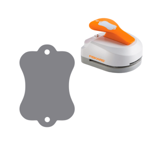 Fiskars Label Tag Maker with Built-in Eyelet Setter (2" x 3")
