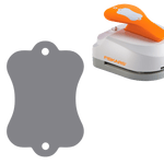Fiskars Label Tag Maker with Built-in Eyelet Setter (2" x 3")