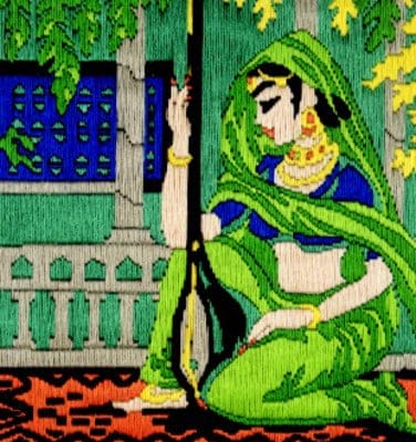 Anchor Stitch Kit - Meera (19cm x 21cm) anchor stitch kits meera Anchor Stitch Kit - Meera (19cm x 21cm)