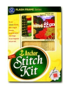 Anchor Stitch Kit - Country Side (14cm x 16cm)