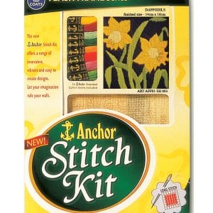 Anchor Stitch Kit - Daffodils (14cm x 16cm)