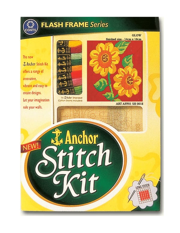 Anchor Stitch Kit - Glow (14cm x 16cm) askaff100000018 main glow Anchor Stitch Kit - Glow (14cm x 16cm)