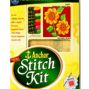 Anchor Stitch Kit - Glow (14cm x 16cm)