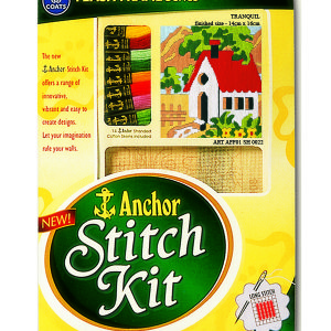 Anchor Stitch Kit - Tranquil (14cm x 16cm)