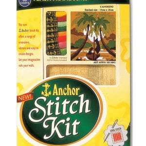 Anchor Stitch Kit - Canoeing (14cm x 16cm)
