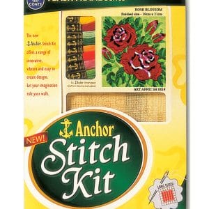 Anchor Stitch Kit - Rose Blossom (19cm x 21cm)