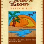 Anchor Stitch Kit - Sunset Point (12cm x 14cm)
