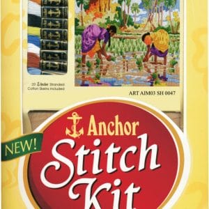 Anchor Stitch Kit - Sowing Treasures (28cm x 36cm)