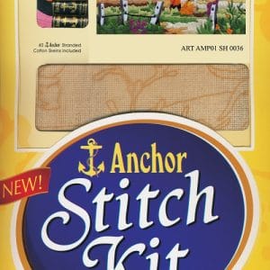 Anchor Stitch Kit - Village Field (33cm x 39cm)