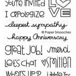 Paper Smooches Clear Stamp -  Good Gab