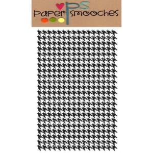 Paper Smooches Clear Stamp - Houndstooth