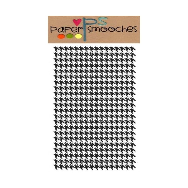 Paper Smooches Clear Stamp - Houndstooth