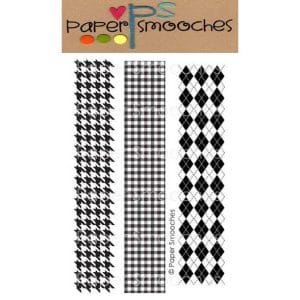Paper Smooches Clear Stamp - Debonair