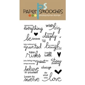 Paper Smooches Clear Stamp - Group Hugs