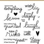 Paper Smooches Clear Stamp -  Group Hugs