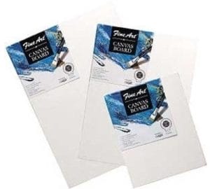 Fine Art Canvas Board - 12" X 12"