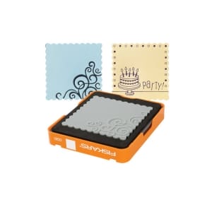 Fiskars Thick Material Medium Design Set - Scalloped Square
