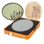 Fiskars Thick Material Medium Design Set - Scalloped Oval