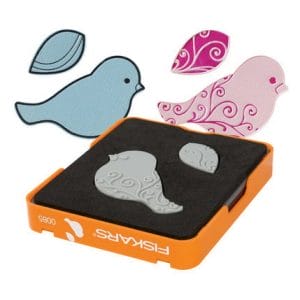 Fiskars Thick Material Medium Design Set - Bird
