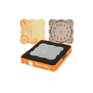Fiskars Thick Material Medium Design Set - Curvy Square
