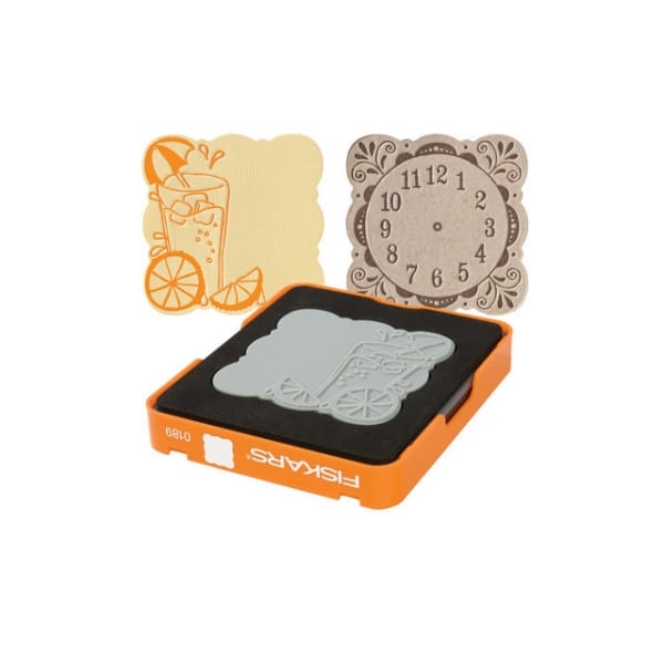 Fiskars Thick Material Medium Design Set - Curvy Square