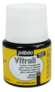 Pebeo Vitrail Satin Glass Color (45ml) - Yellow