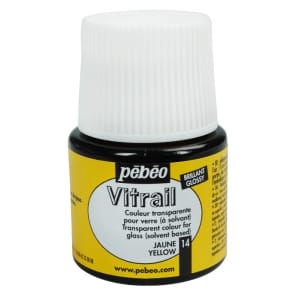 Pebeo Vitrail Satin Glass Color (45ml) - Yellow