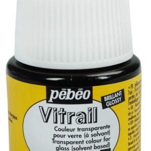 Pebeo Vitrail Satin Glass Color (45ml) - Yellow