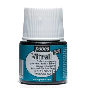 Pebeo Vitrail Satin Glass Color (45ml) - Turquoise