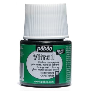 Pebeo Vitrail Satin Glass Color (45ml) - Chartreuse