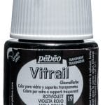 Pebeo Vitrail Satin Glass Color (45ml) - Red Violet