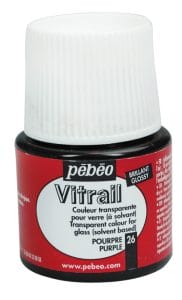 Pebeo Vitrail Satin Glass Color (45ml) - Purple