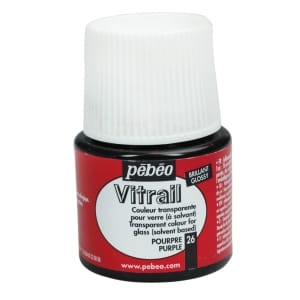 Pebeo Vitrail Satin Glass Color (45ml) - Purple