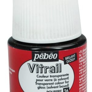 Pebeo Vitrail Satin Glass Color (45ml) - Purple