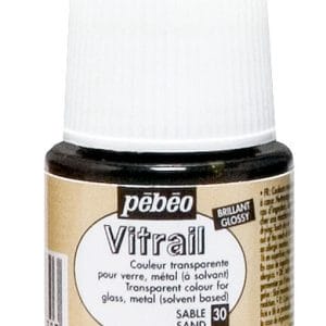 Pebeo Vitrail Satin Glass Color (45ml) - Sand