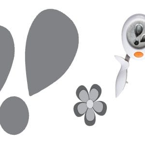 Fiskars Squeeze Punch L - Petal