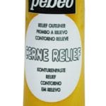 Pebeo Vitrail Cerne Relief Outliner 20ml Tube - King Gold