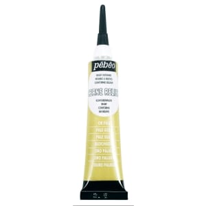 Pebeo Vitrail Cerne Relief Outliner 20ml Tube - Pale Gold