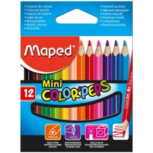 Maped Twelve Mini Colouring Pencils