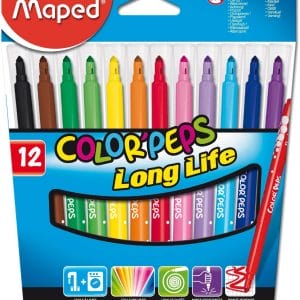 Maped Color Peps Set of 12 Fibre-Tip Pens