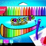 Maped Color'Peps Plasticlean Crayons - Set of 24