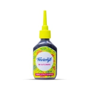 Fevicryl 3D Outliner - Black (20ML)
