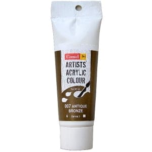 Camel Artist Acrylic Colour 40ml Tube - Antique Bronze