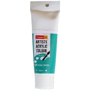 Camel Artist Acrylic Colour 40ml Tube - Aqua Green