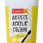 Camel Artist Acrylic Colour 40ml Tube - Cadmium Lemon