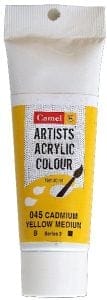 Camel Artist Acrylic Colour 40ml Tube - Cadmium Yellow Medium