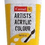 Camel Artist Acrylic Colour 40ml Tube - Cadmium Yellow Medium