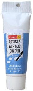 Camel Artist Acrylic Colour 40ml Tube - Cobalt Blue