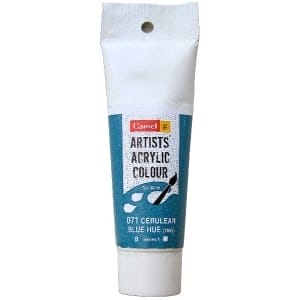 Camel Artist Acrylic Colour 40ml Tube - Cerulean Blue Hue